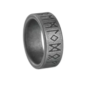 Bagues rétro en acier inoxydable 316L pour hommes, rune Viking Odin pour adolescents, amulette, bijoux à la mode, cadeau, nouvelle collection