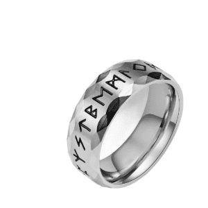 Bague Viking Odin Acier Inoxydable
