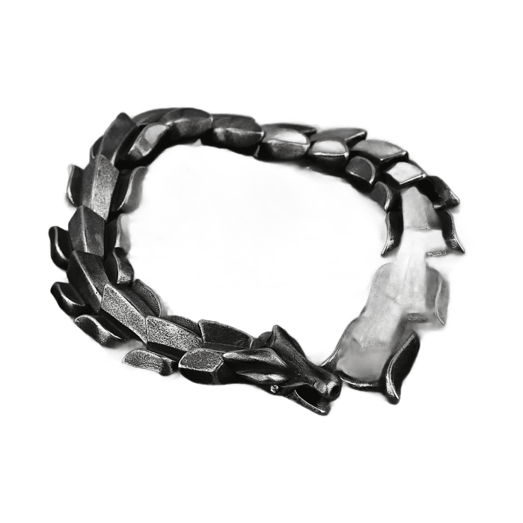 Bracelet Viking Acier Inoxydable Ouroboros
