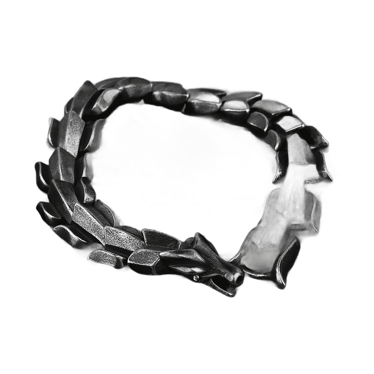 Bracelet Viking Acier Inoxydable Ouroboros