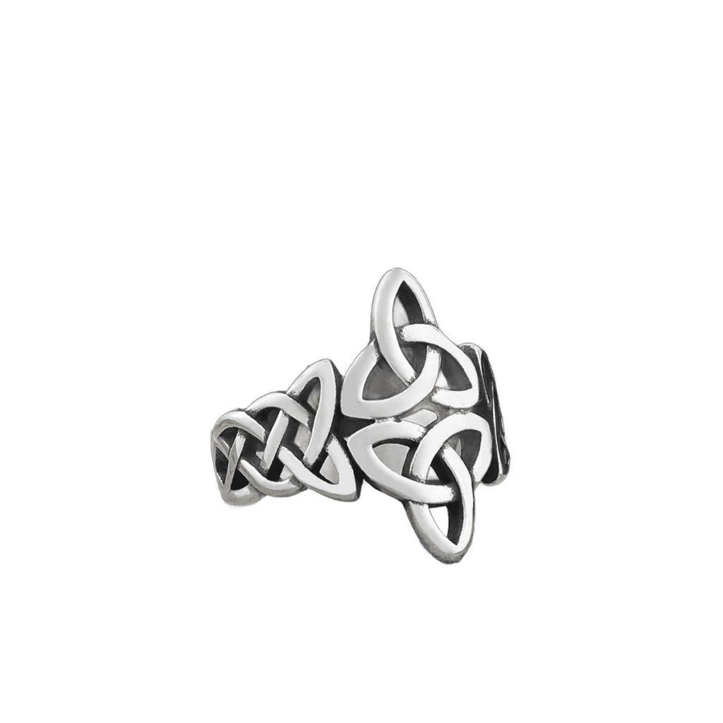 Bague Viking Triquetra Acier Inoxydable