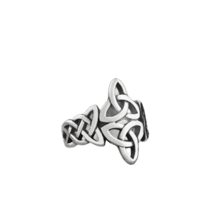 Bague Viking Triquetra Acier Inoxydable