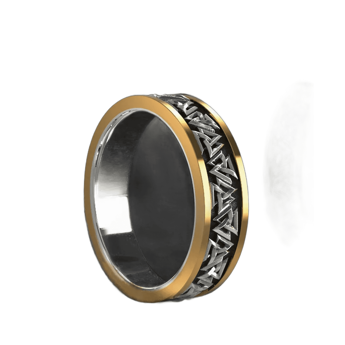 Bague Viking Argent Sterling Nœud Nordique – Image 2