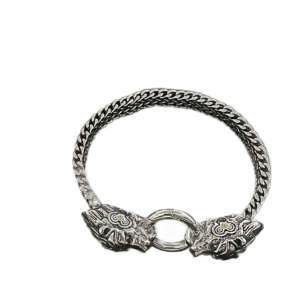 Bracelet viking runes acier inoxydable