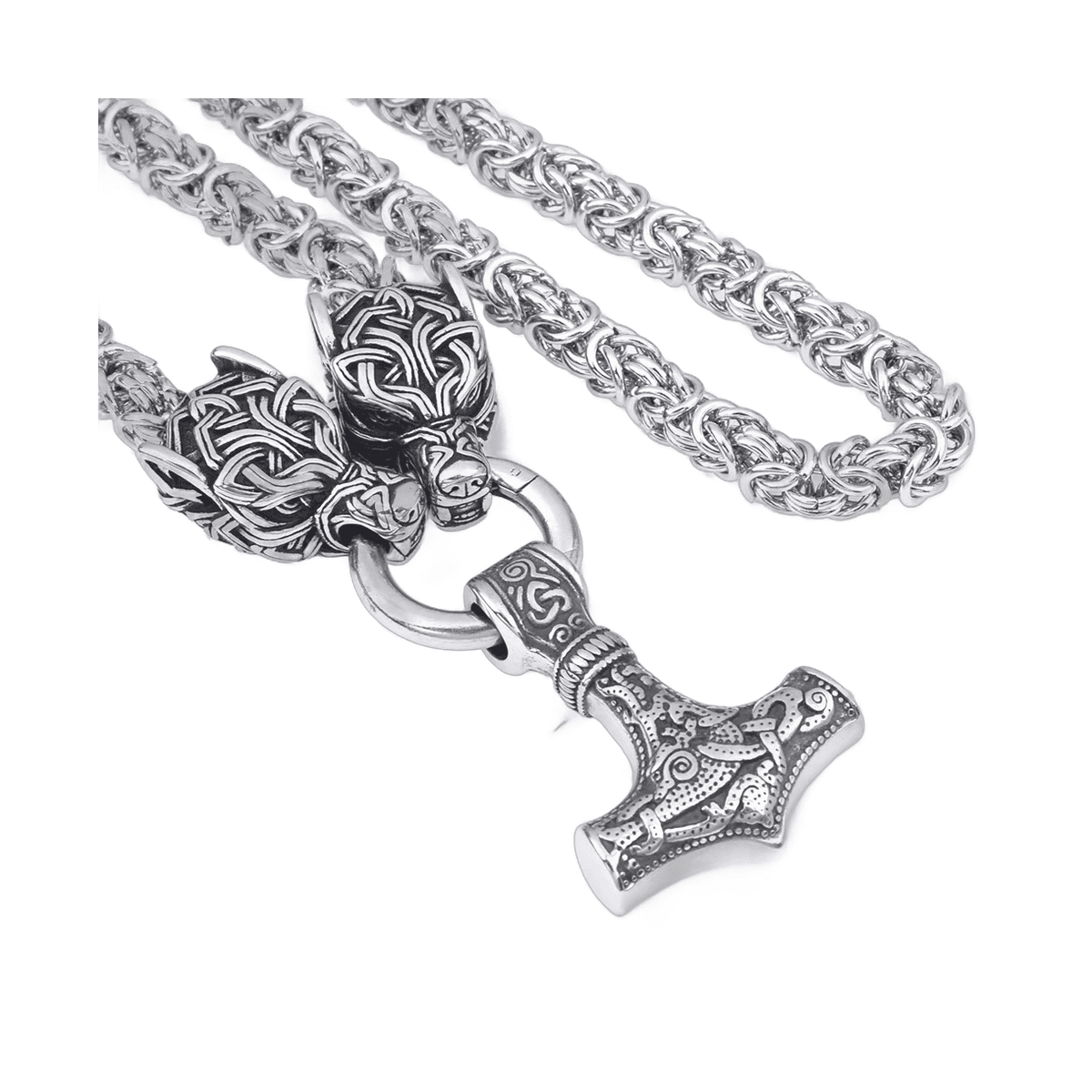Collier amulette viking patte d'ours – Image 3