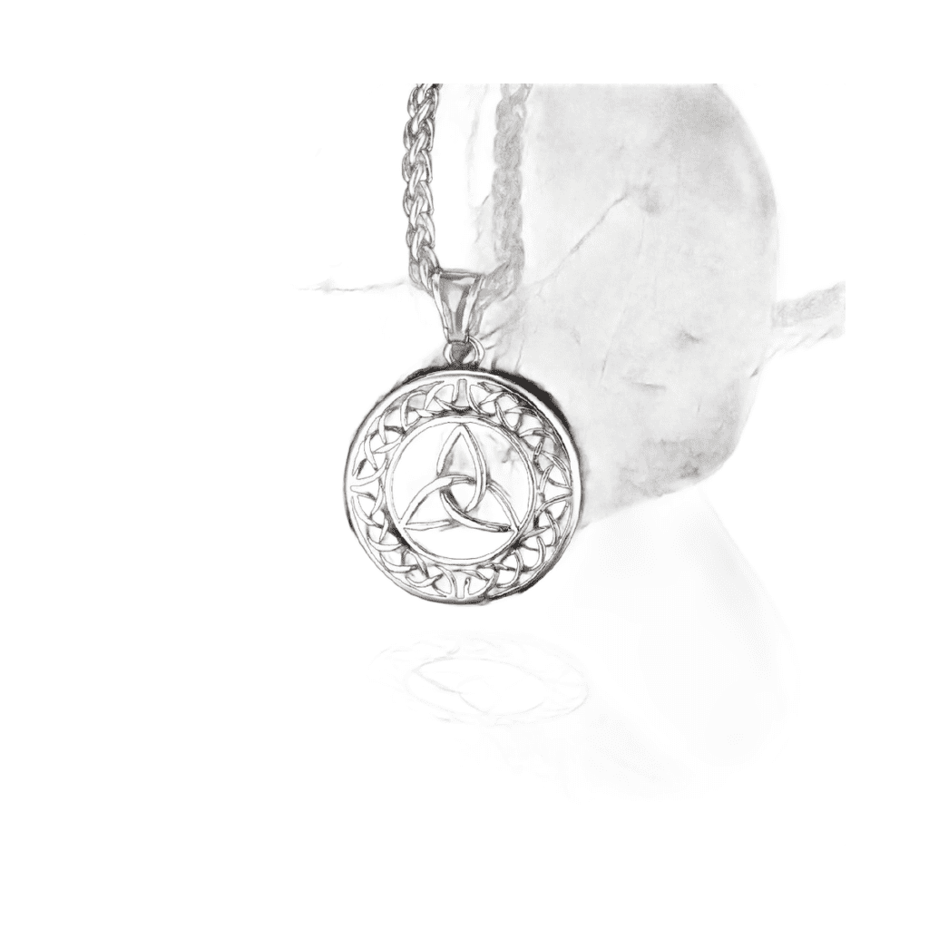Collier Viking Nœud Celtique Or