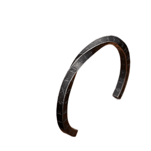 Bracelet d'ouverture runes vikings acier 316L
