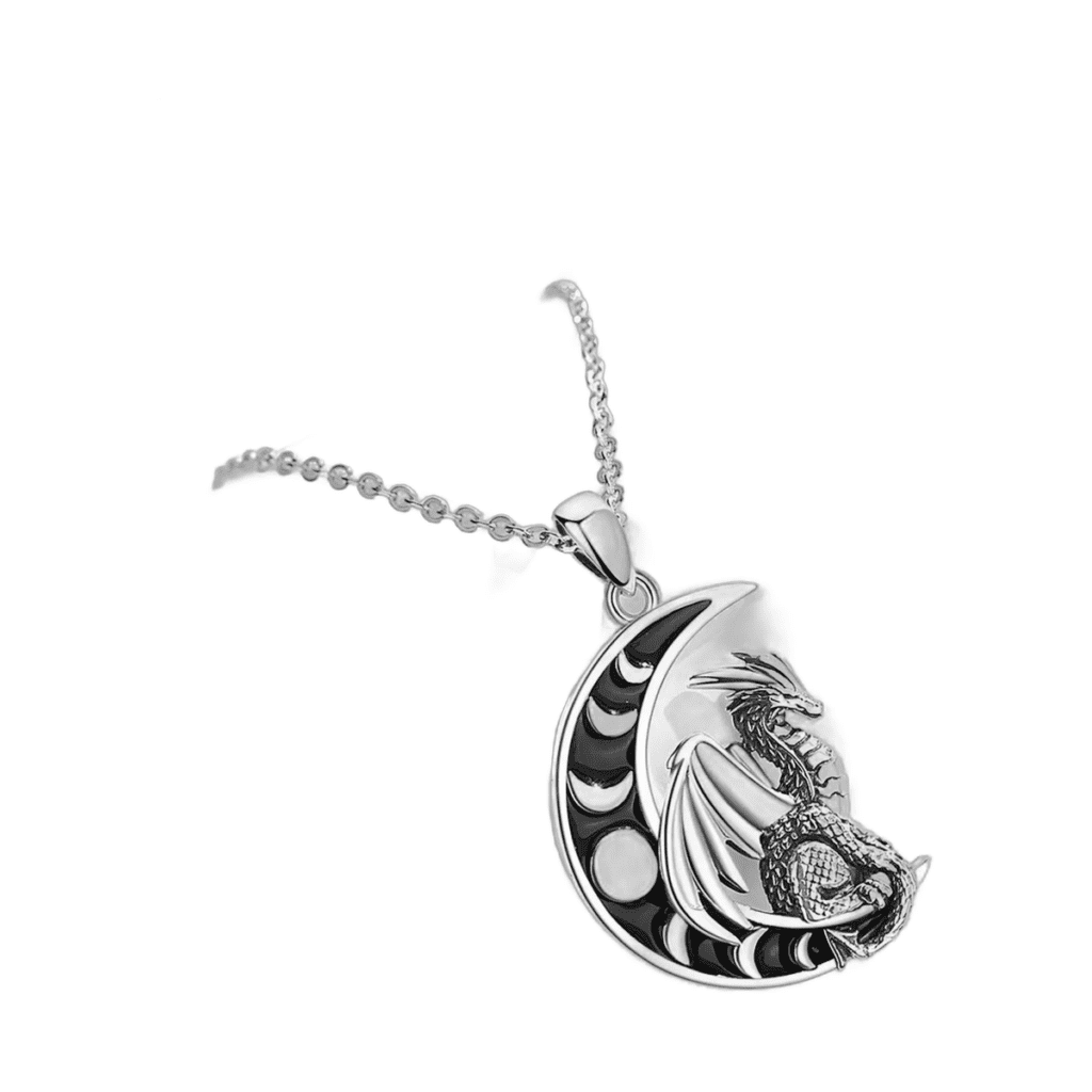 Collier Viking Argent 925 Dragon