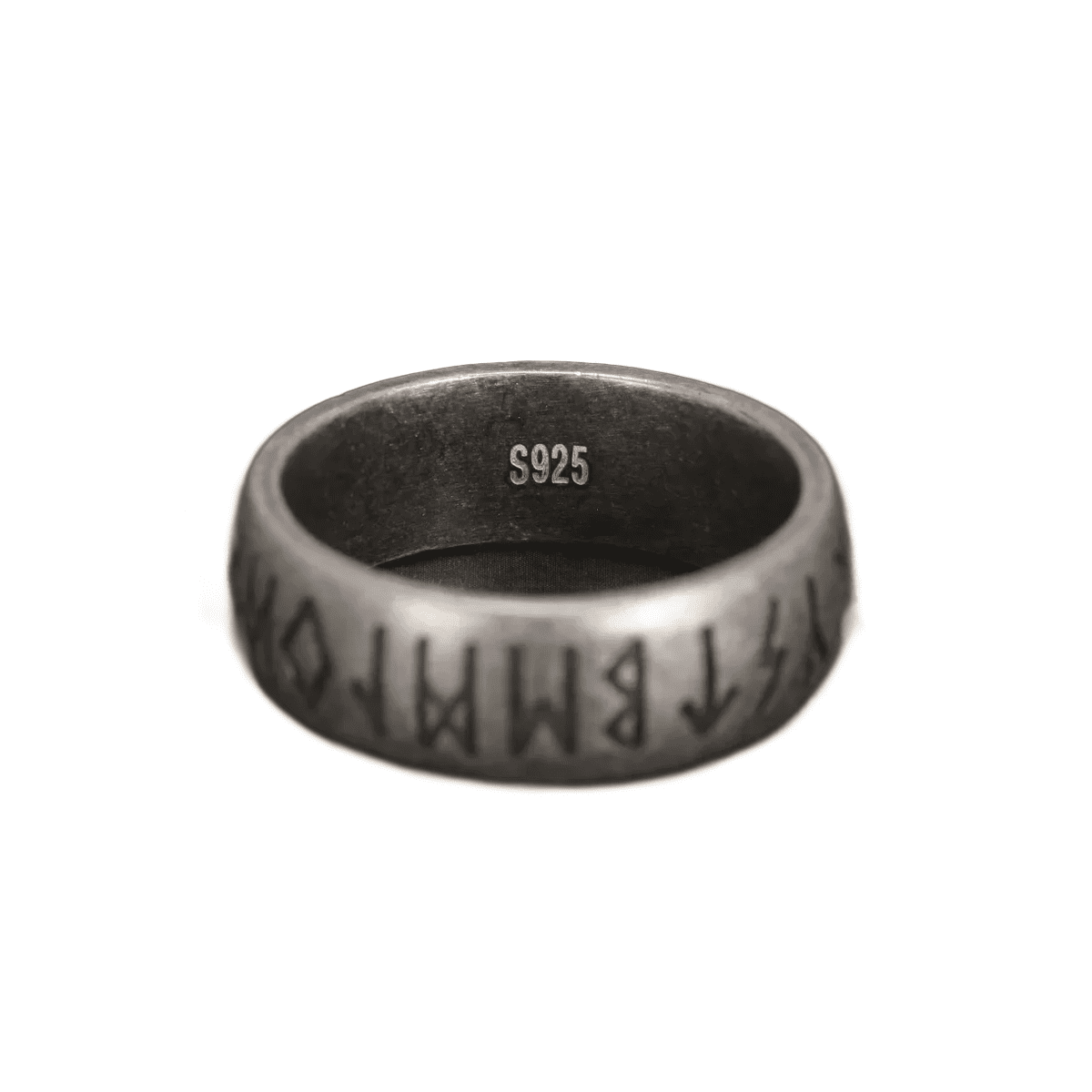 Bague Viking Argent Sterling 925 Runes