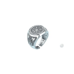 Bague Boussole Viking Argent Sterling 925