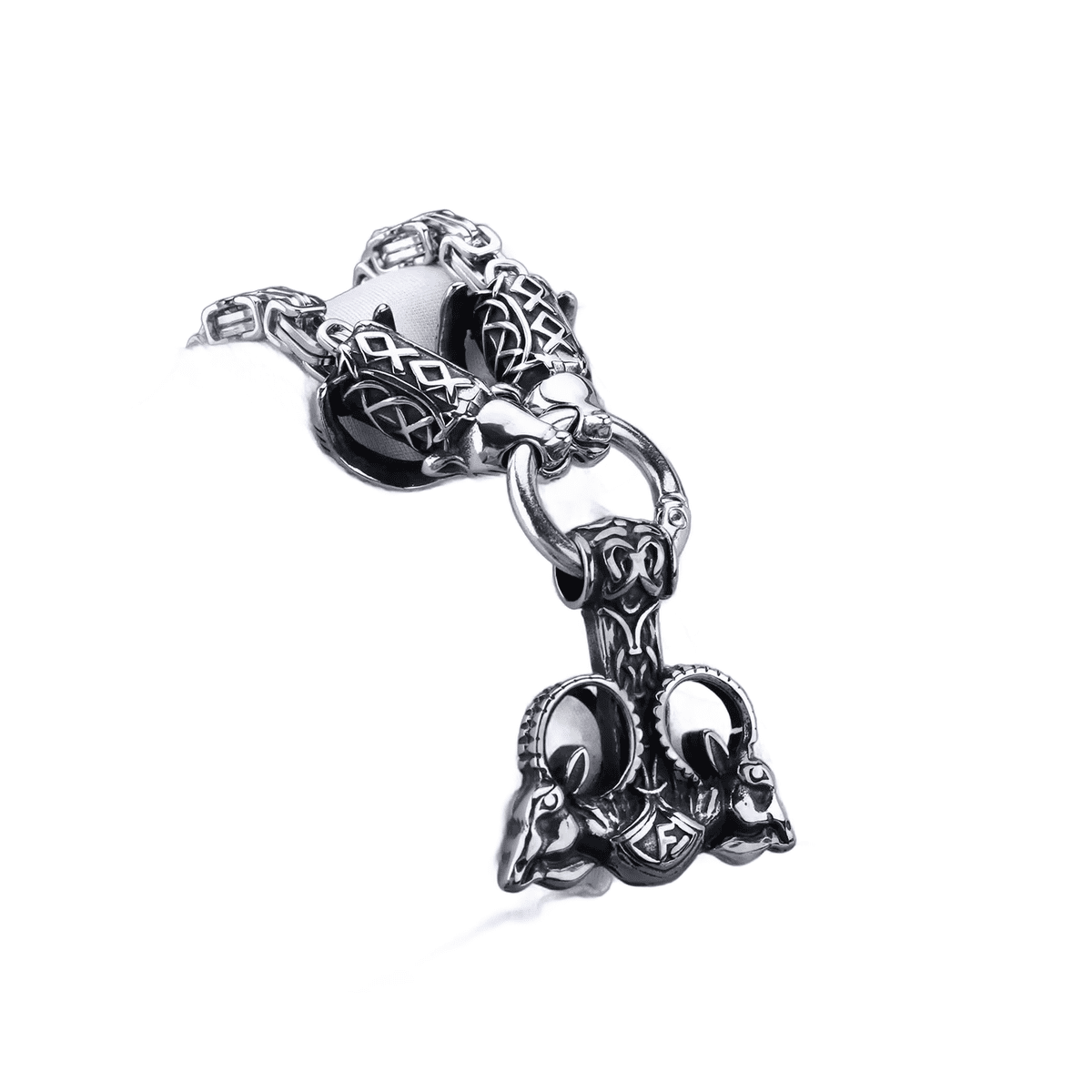 Collier Viking Marteau Thor – Image 4