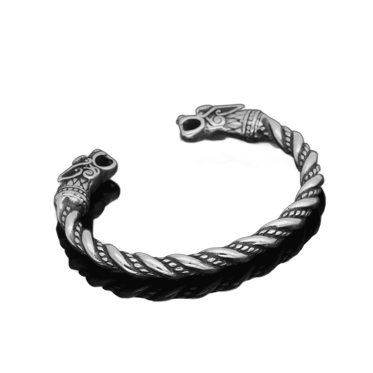 Bracelet Viking Loup Fenrir Réglable – Image 3
