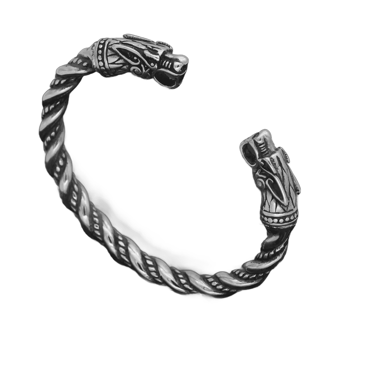 Bracelet Viking Loup Fenrir Réglable – Image 2