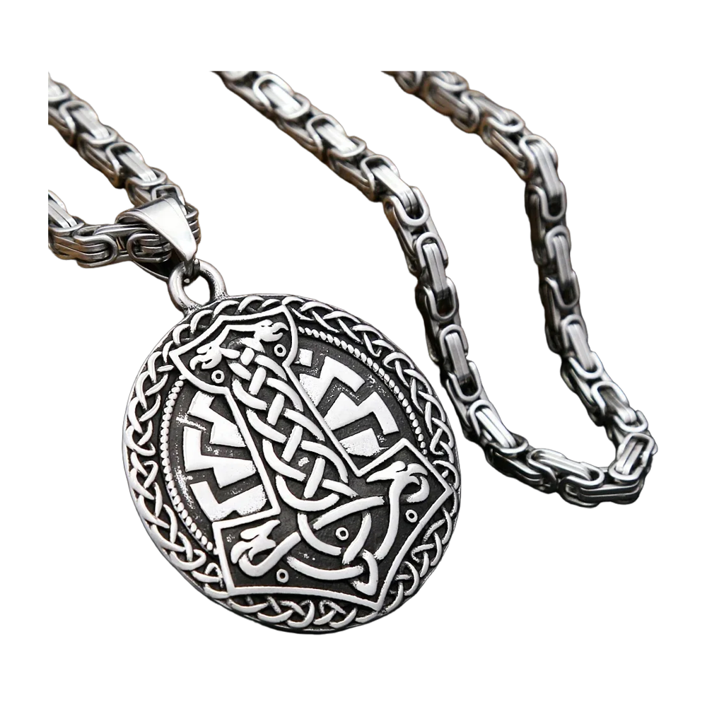 Pendentif Marteau de Thor Acier Inoxydable