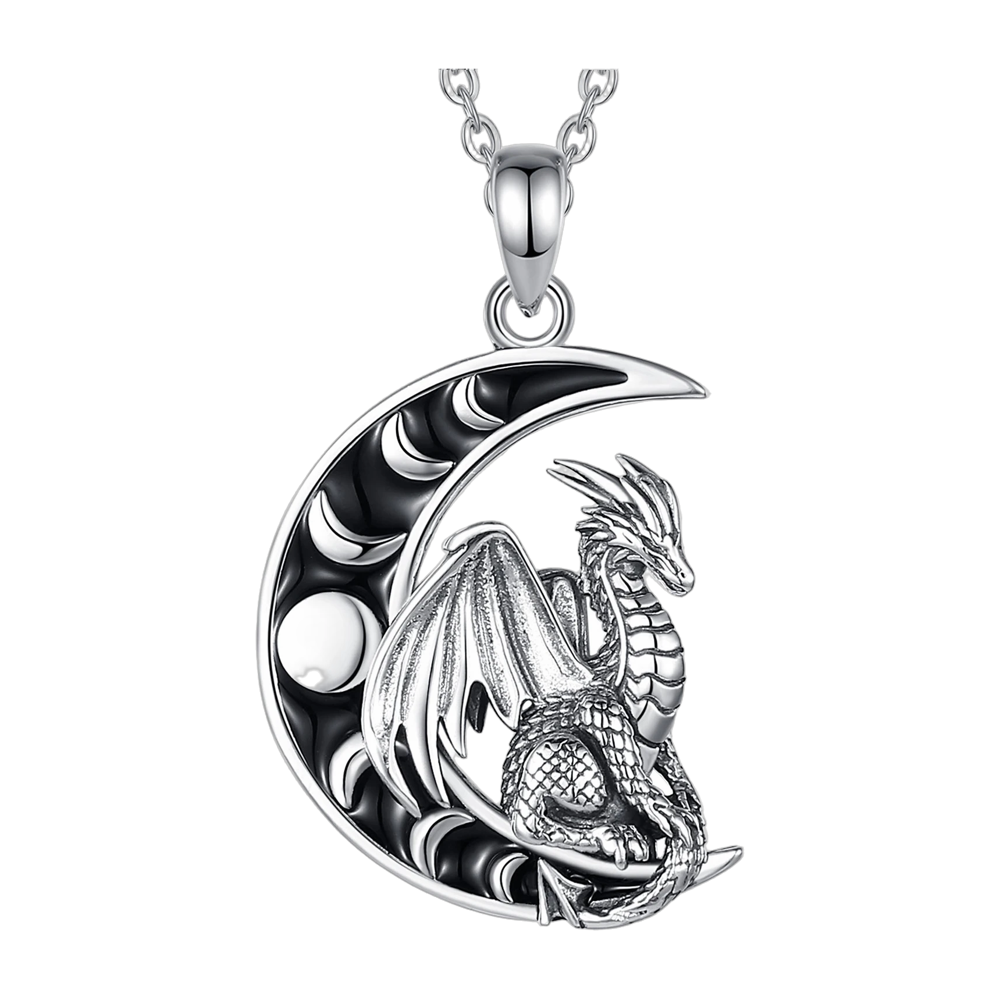 Collier Viking Argent 925 Dragon