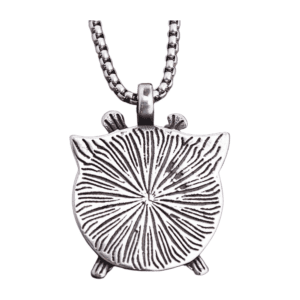 Collier viking double hache vintage