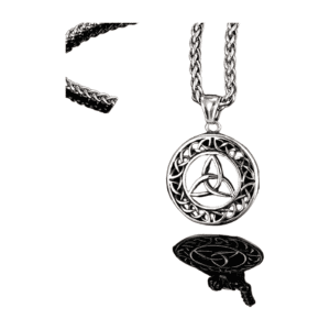 Collier Viking Nœud Celtique Or